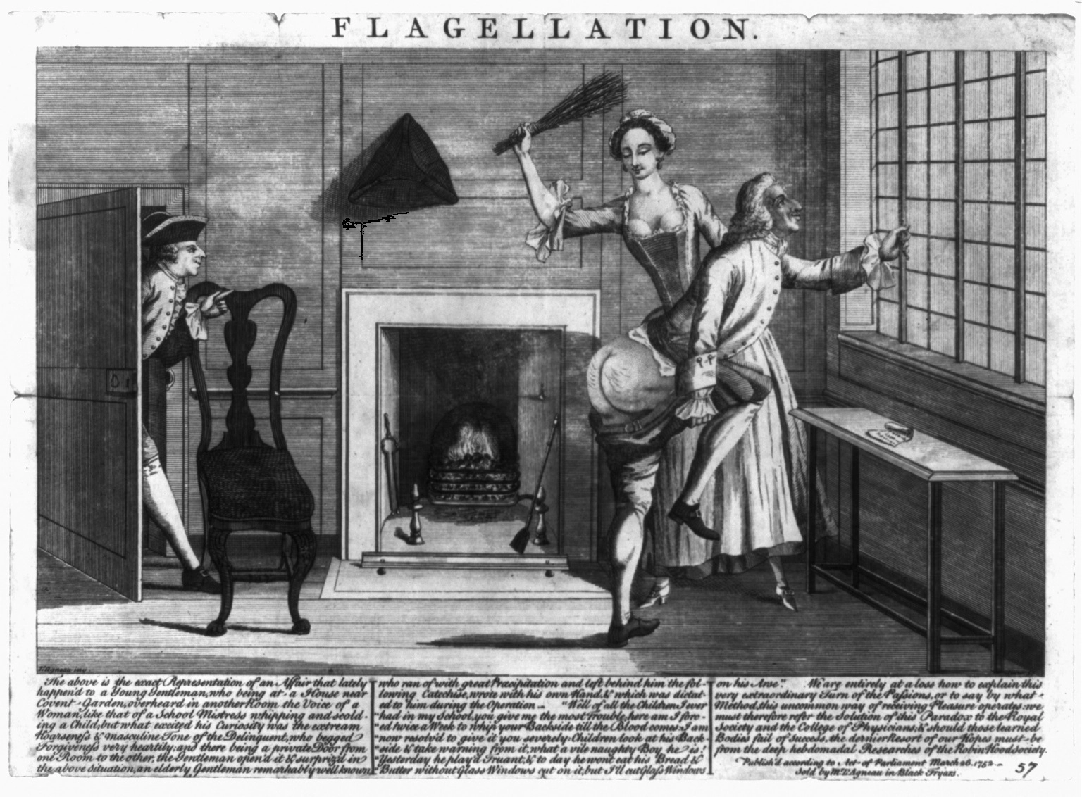 Sexual flagellation in early modern times